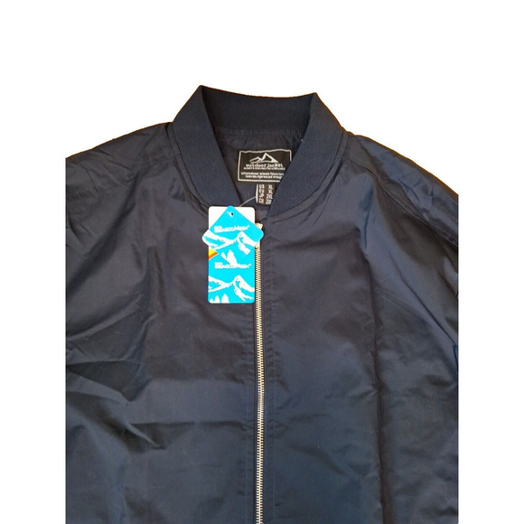 MagcoMsen Navy Blue Outdoor Jacket Lightweight Utility Bomber Jacket Men Size XL - Picture 4 of 10